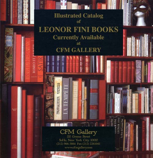 Leonor Fini - Illustrated Catalog of Leonor Fini Books - 2005 