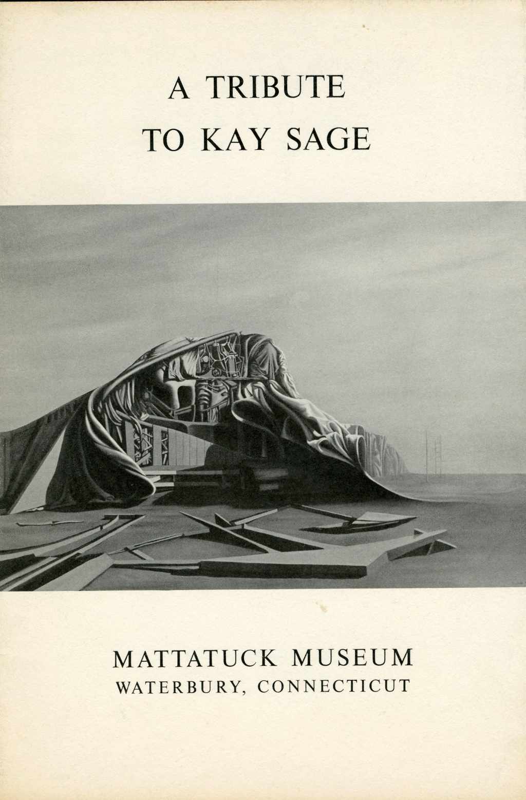 A Tribute to Kay Sage - Mattatuck Museum - 1965 Softbound Museum Exhibition Catalog